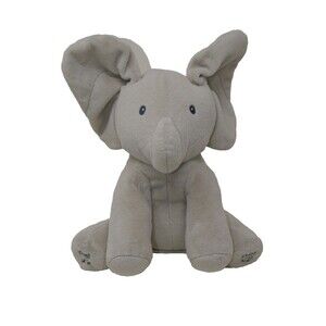 Baby Gund Flappy the Elephant Plush Plays Peek A Boo and Sings Ears Hang Low